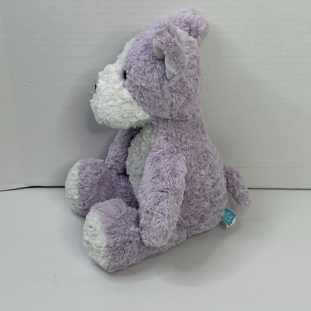 Manhattan Toy Best Friend Fritz Bulldog Plush Lavender White Dog Stuffed Animal - Picture 4 of 10